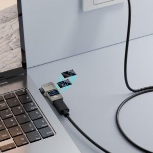 Tobo4.0X 1.7MM 100W Female Type-C to Laptop Charging Adapter Converter Compatible with Lenovo IdeaPad Yoga, Chromebook, Liteon, Flex, Notebooks TD-1258CC