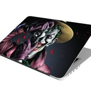 Full Body Laptop Skin Bubble-Free HD Quality Sticker for Laptops Upto 15.6" Compatible with Apple/Dell/HP/Lenovo/Acer/Asus/Sony (Dustproof|Waterproof|Scratchproof|Reusable) - PRPL Joker FL