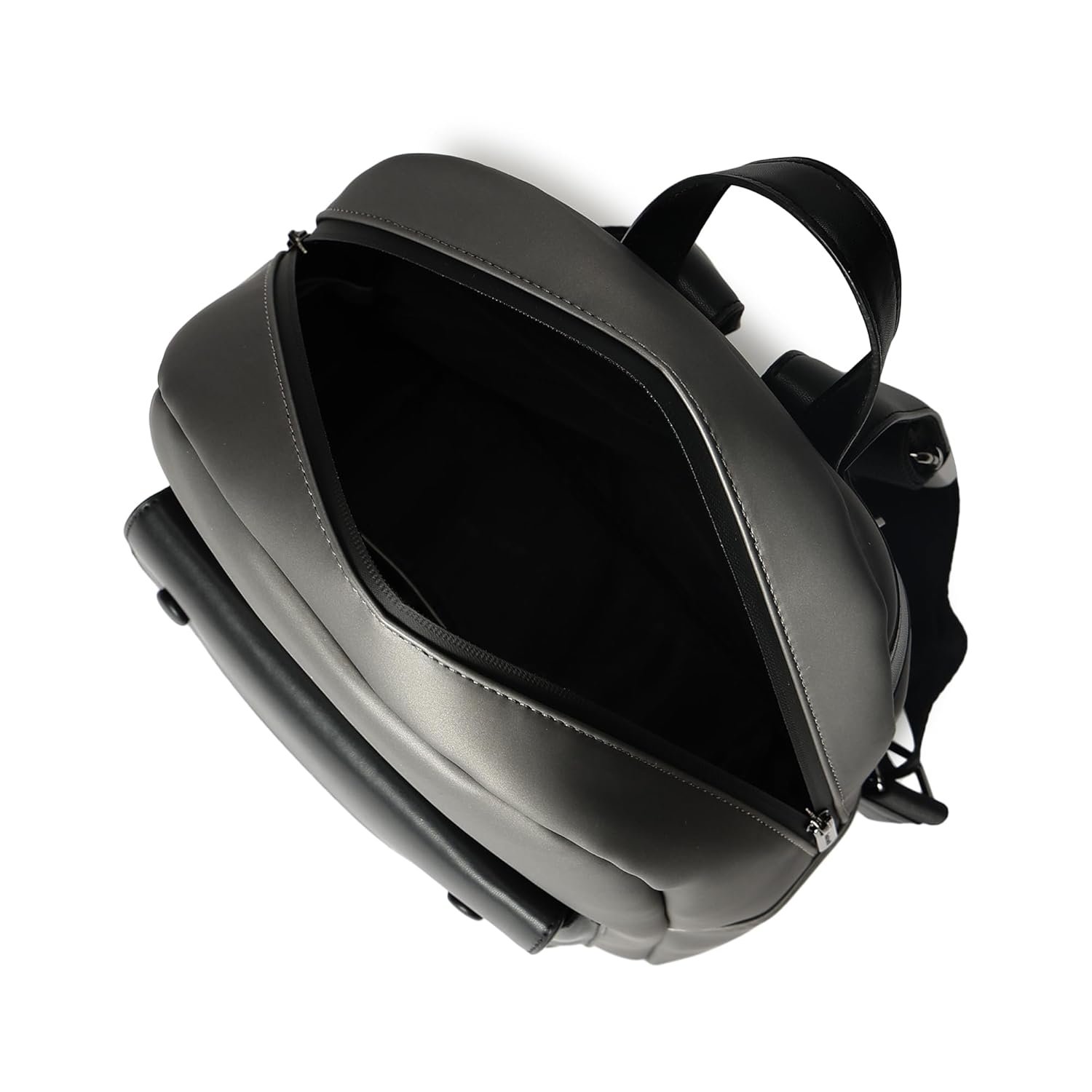 Fastrack Dual-Tone Backpack for Men & Women | Lightweight Structured Bag with Main Compartment, Front Flap Pocket & Side Bottle Holders | Minimal Everyday Backpack for College, Work & City Life - Image 6