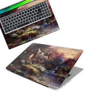 DSGN 583 Full Body Laptop Skin Bubble-Free| Laminated & Removable | HD Quality Sticker for Laptops Upto 15.6 Inches Compatible with Hp/Dell/Acer/Lenovo/Asus etc