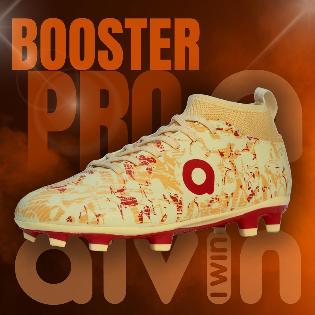 Aivin Booster 2.0. Light Weight and Durable Football Shoes for Men & Women, Comfortable and Flexible Football Shoes, Soccer Shoe, Football Studs - Image 2