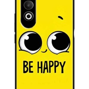Metal TPU Printed Back Cover for OnePlus Nord CE4 5G (Be Happy) 360 Degree Protection | Camera Protection -29032025(BA)