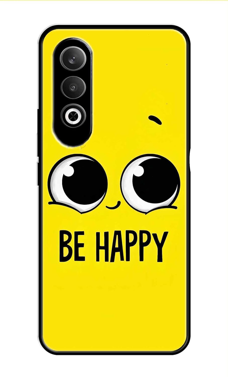 Metal TPU Printed Back Cover for OnePlus Nord CE4 5G (Be Happy) 360 Degree Protection | Camera Protection -29032025(BA)