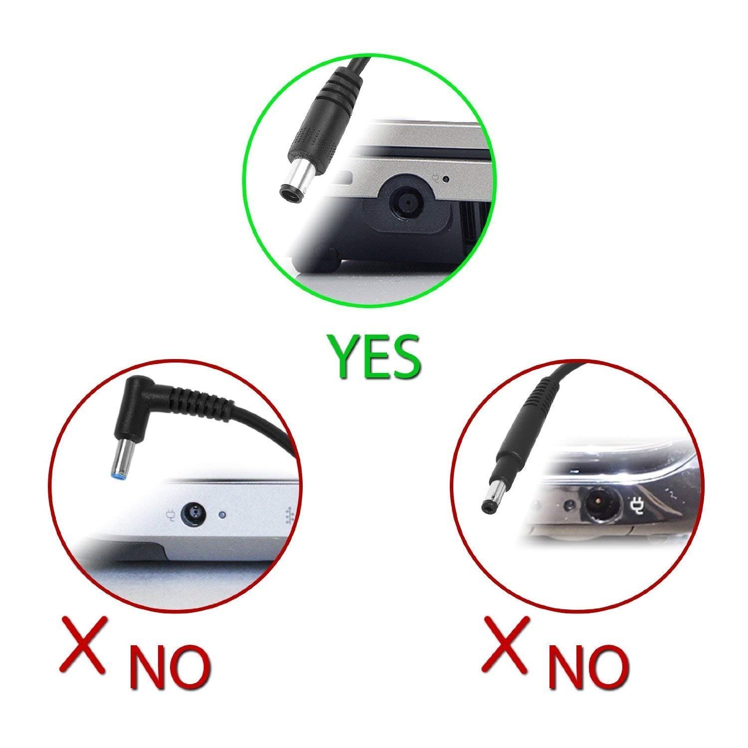 Laplife Charger for Hp Elitebook 840 G1, 840 G2, 840 G3 90W 19V 4.74A 90W Pin Size 7.4mm x 5.0mm - No Power Cord (LHOYDLP4417) - Image 4