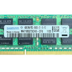 High-Performance 4GB DDR3 RAM for Laptop 1066 – DDR3 1066MHz – PC3-8500S SODIMM –Compatible Upgrade for Samsung M471B5273CH0-CF8 – Made in Korea