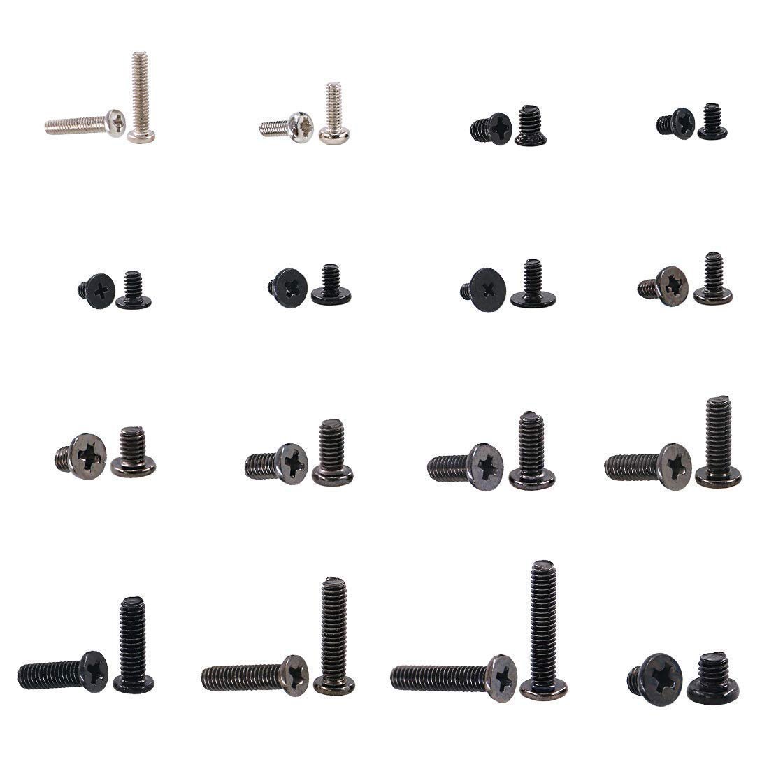 Laprite 880 PCs Alloy Steel Laptop Notebook Computer Screws Kit for IBM, HP, Lenovo, Samsung, Dell Sony, Toshiba with Philips Screwdriver - Set of 880 PCs - Image 3