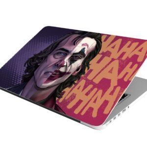 Full Laptop Skin Bubble-Free HD Quality Sticker for Laptops Upto 15.6" Compatible with Apple/Dell/HP/Lenovo/Acer/Asus/Sony (Dustproof|Waterproof|Scratchproof|Reusable)-Joker HA FL SP
