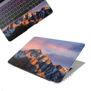 Mountains Top+Wrist Pad Vinyl Laptop Skin/Sticker/Cover Upto 15.6 Inches Laptops Laminated-Removable-HD Quality Compatible for Hp-Dell-Sony-Lenovo-Asus etc.(15x10 Inches)