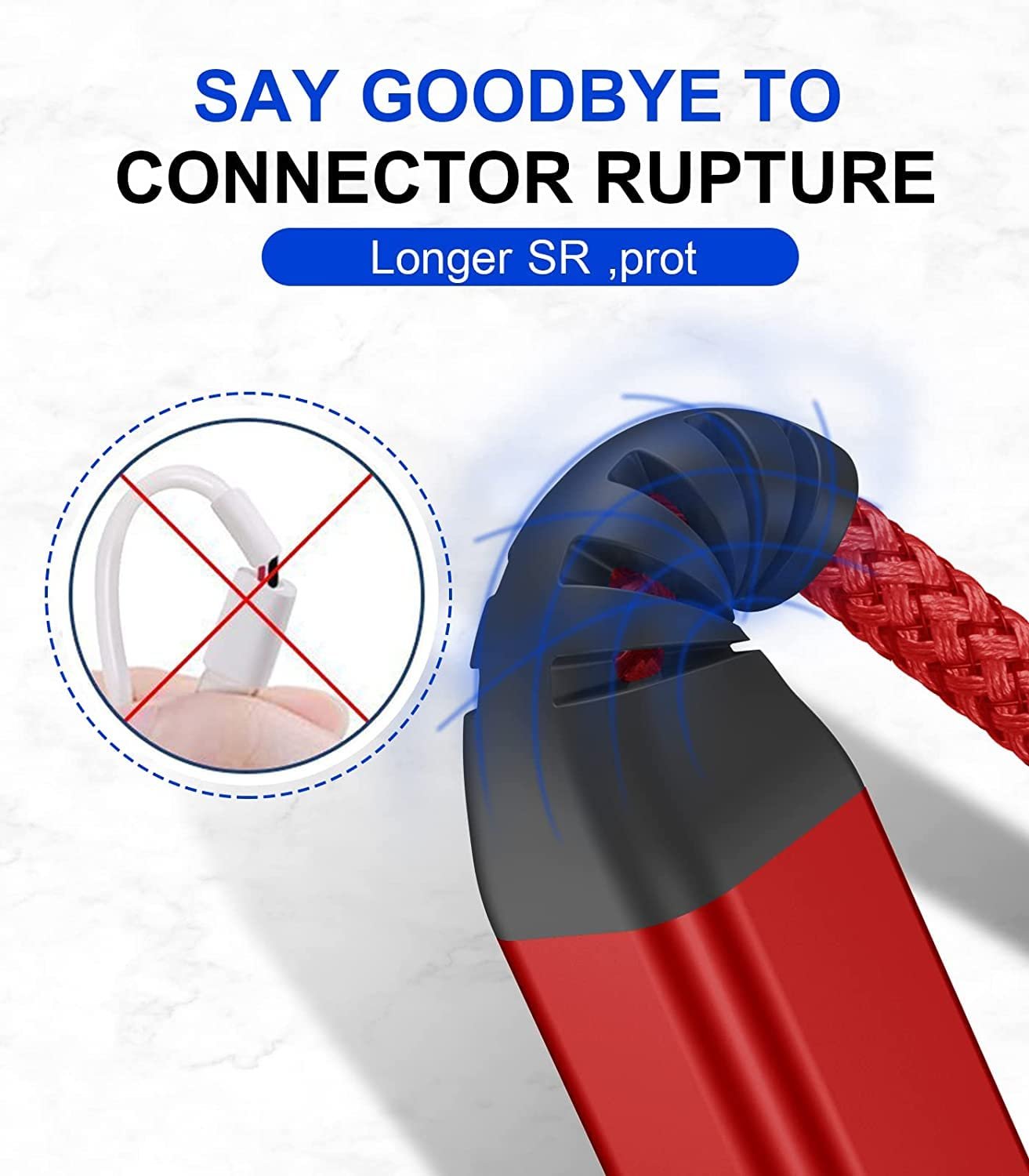 rts High Speed USB Printer Cable (2M 6.6 Feet) Nylon Braided USB 2.0 Printer Cable USB-A to USB-B Cable, Scanner Printer Cord for HP Canon Dell Epson Brother Lexmark Xerox Samsung Piano DAC & More-Red - Image 7