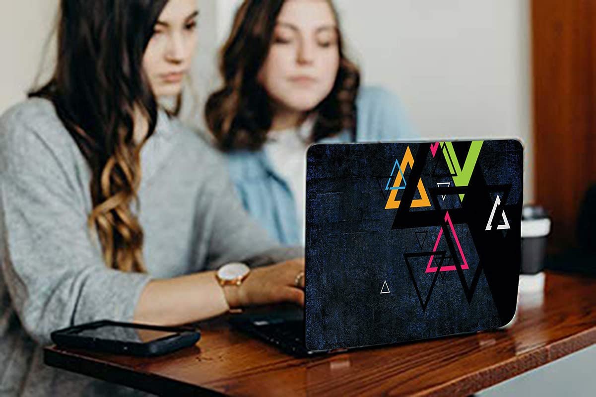 Geometrical Pattern D1 Vinyl Laptop Skin/Sticker/Cover/Decal Compatible for Any 17 to 17.3 Inches Laptop (Hp/Dell/Sony/Acer/Lenovo/Asus. Etc) Or Notebook. - Image 3