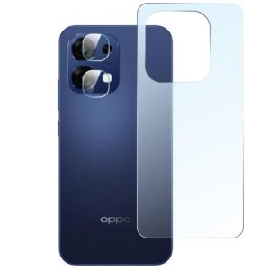 Ayra 3 layer Back transparent screen guard with Camera Lens Protector Compatible Oppo F31 5g (Pack of 1)