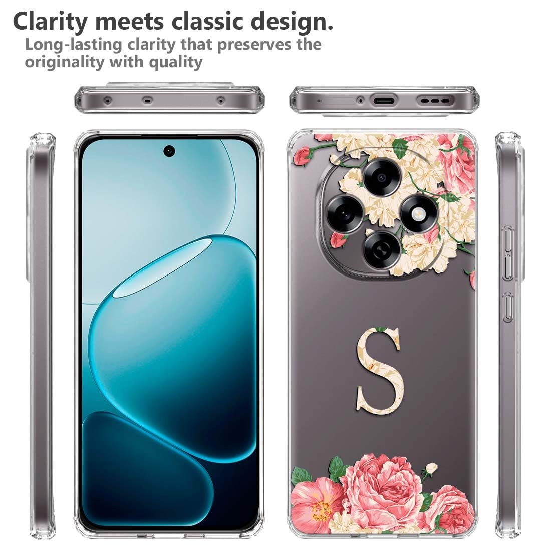 Fashionury Back Case for Oppo F31 Pro 5G, Print Silicone Stylish Back Cover Case for Oppo F31 Pro 5G -D0018 - Image 4