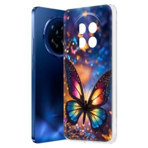 Fashionury Designer Soft Back Cover Case Compatible for Oppo F31 Pro Plus 5G, Printed,Transparent,Flexible, Silicon for Oppo F31 Pro Plus 5G -D1235