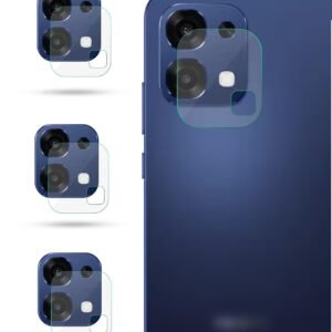Nazomi Tech For Google OPPO F31 5G Back Camera Lens Screen Protector 3D Anti Shock/Anti-Scratch/Clear/Camera Tempered Glass (Pack of 3)