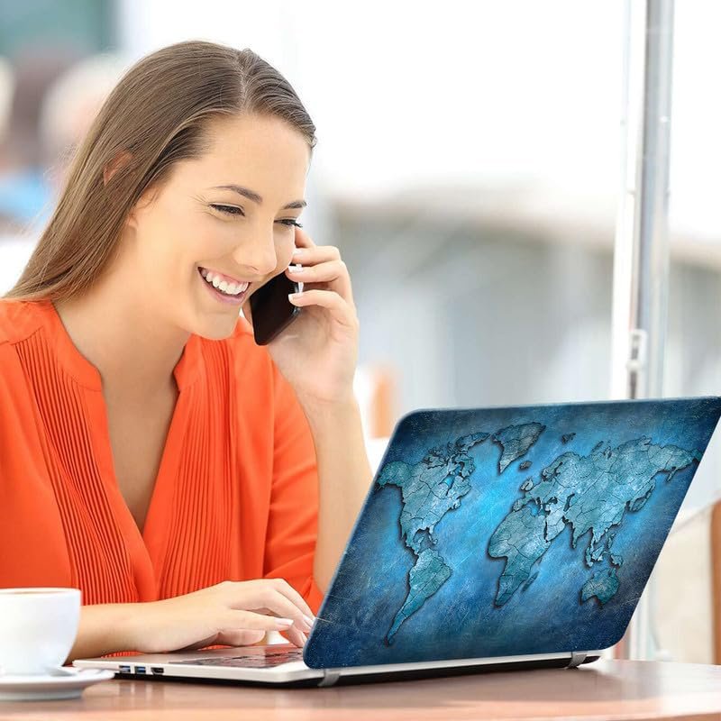 World Map D13 Full Vinyl Laptop Skin/Sticker/Cover for 17 to 17.3 Inches Laptops Laminated-Removable-HD Quality Compatible for Hp-Dell-Sony-Lenovo-Asus etc.(16.5x11 Inches) - Image 5