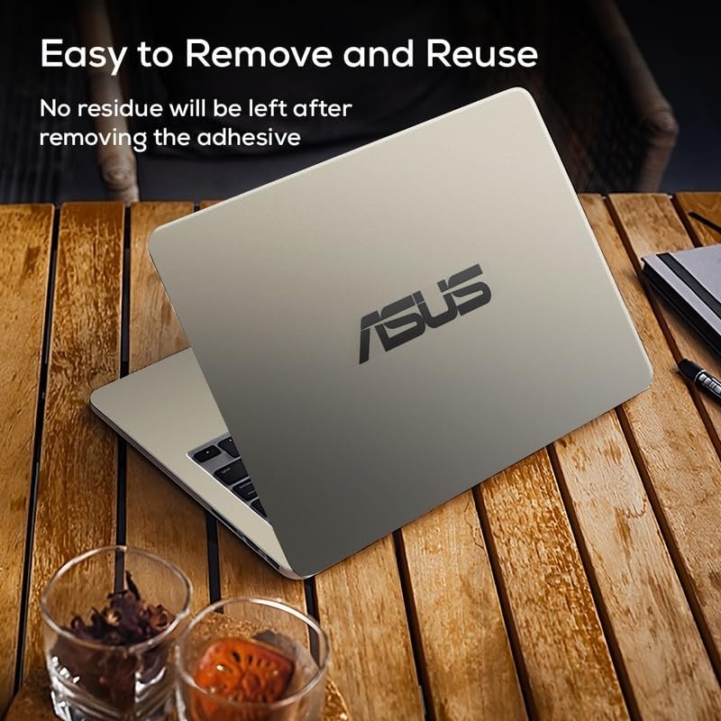 DSGN 822 Full Body Laptop Skin Bubble-Free| Laminated & Removable | HD Quality Sticker for Laptops Upto 15.6 Inches Compatible with Asus - Image 3