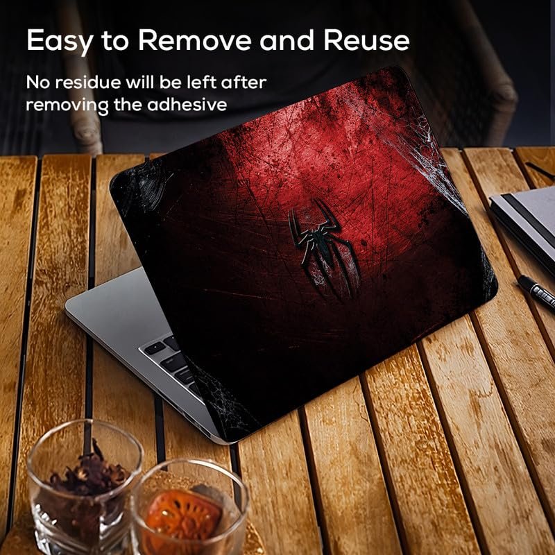 Spiderman Logo Laptop Notebook Vinyl Skin Sticker Cover Art Decal Protector Case for 11.6" -15.6" Inch Toshiba Hp Samsung Dell Apple Acer Lenovo Sony ASUS Laptop Notebook - Image 4