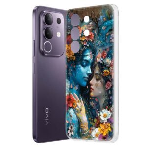 Fashionury Back Cover for Vivo T4x 5G, Vivo T4x 5g Back Cover -D1210