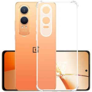 Back Cover for OnePlus Nord CE4 Lite (5G) Transparent Soft TPU Case with Shockproof Corners