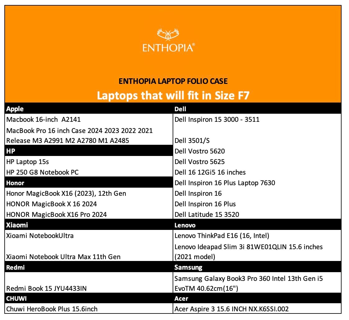 ENTHOPIA 15 to 16 Inches Folio Laptop Case Cover Vegan Leather Compatible for MacBook, Lenovo, Hp, Dell &Other Notebooks - Grey - Image 2