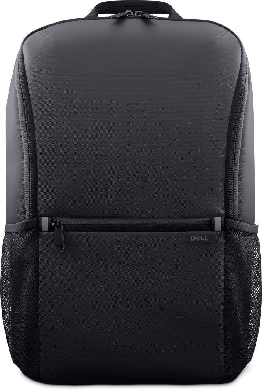 Dell EcoLoop CP3724 Laptop Backpack |Water-Resistant Recycled Polyester | Lightweight Design, Padded Compartment, Anti-Scratch Lining & Comfortable Shoulder Straps