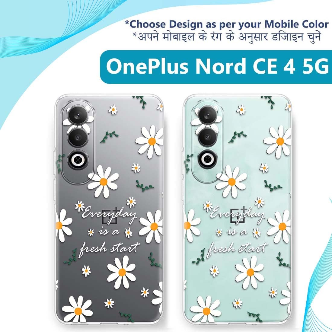 Fashionury Silicone OnePlus Nord CE 4 5G Designer Printed Back Case Cover for OnePlus Nord CE4 5G -D2104 - Image 3