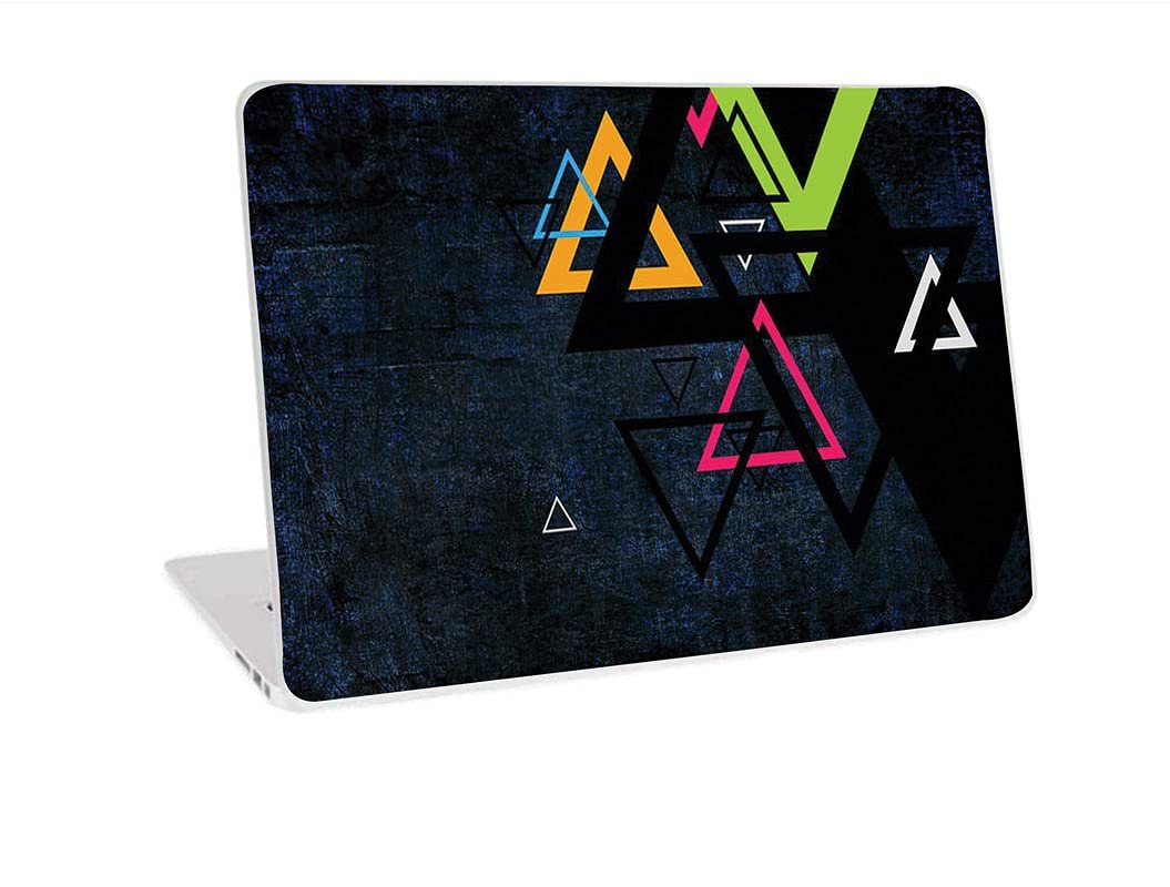 Geometrical Pattern D1 Vinyl Laptop Skin/Sticker/Cover/Decal Compatible for Any 17 to 17.3 Inches Laptop (Hp/Dell/Sony/Acer/Lenovo/Asus. Etc) Or Notebook.