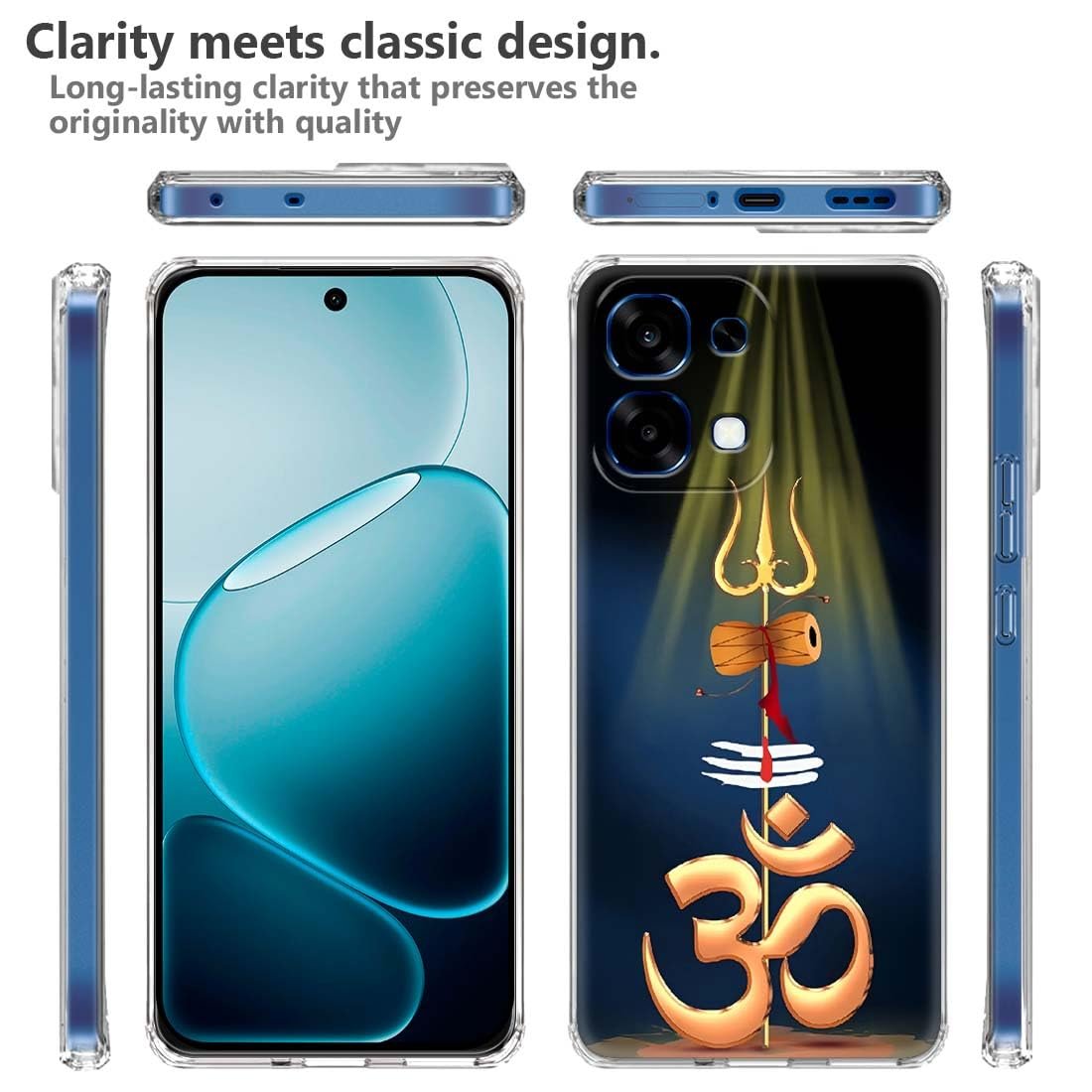 Designer Printed Soft Silicone Back Case Cover for Oppo F31 5G, Back Cover for Oppo F31 5G -D3263 - Image 4