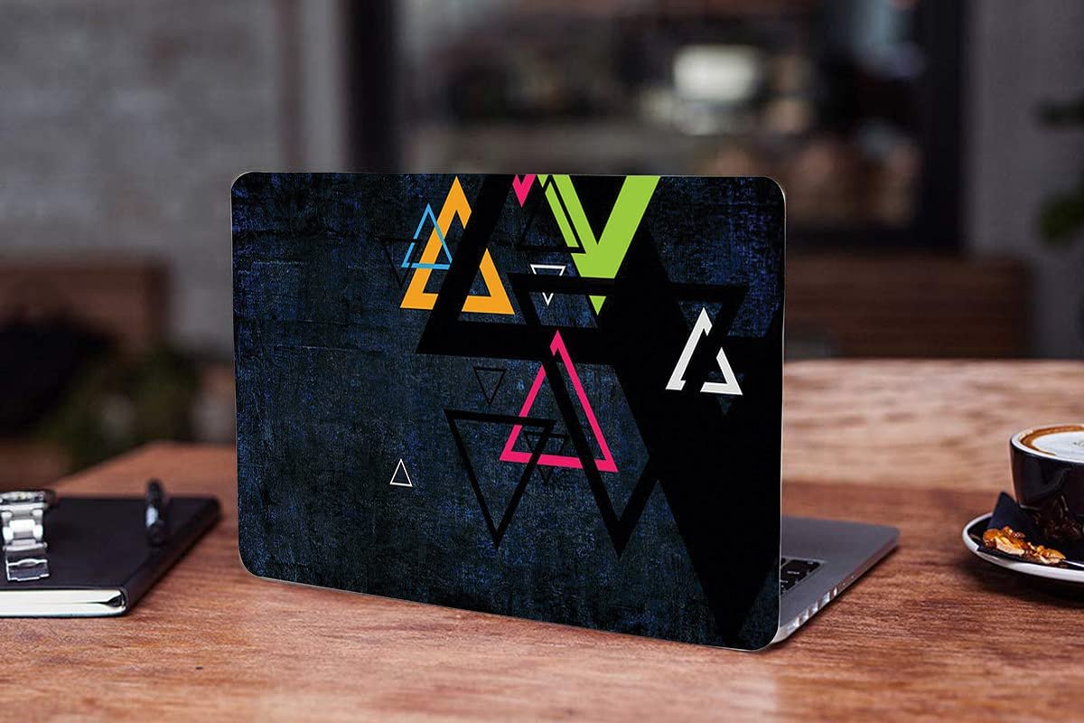 Geometrical Pattern D1 Vinyl Laptop Skin/Sticker/Cover/Decal Compatible for Any 17 to 17.3 Inches Laptop (Hp/Dell/Sony/Acer/Lenovo/Asus. Etc) Or Notebook. - Image 2