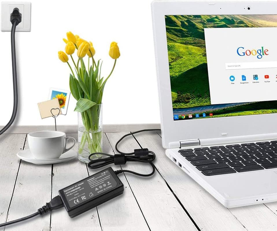 19V 3.42A 65W Laptop Charger for Acer Aspire E5-571 E5-571G E5-571G E5-571P Pin Size 5.5MM X 1.7MM Yellow Pin Laptop Charger with 1.5 Meter Power Cable - Image 8