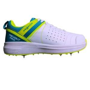 Prokick Revolt Pro Spike Cricket Shoes | Lightweight & Durable | Metal Spikes for Superior Grip | Ideal for Batting, Bowling & Fielding