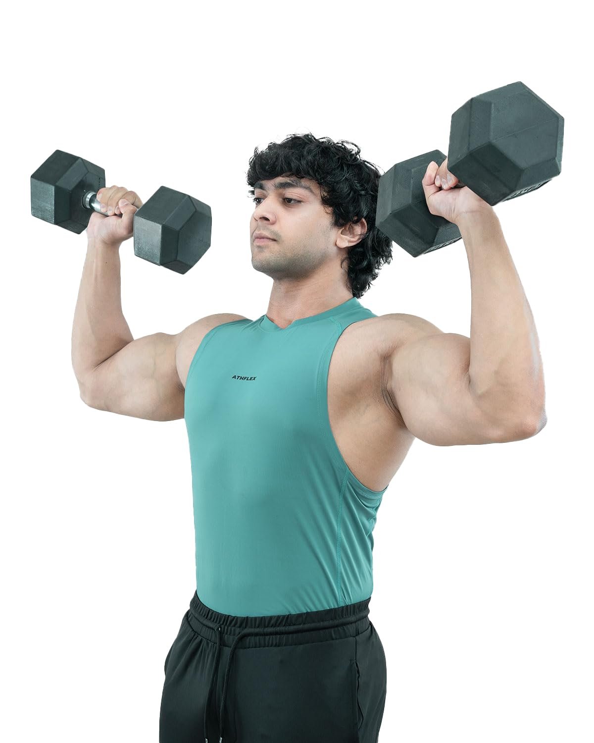 Athflex Men's Body-Fit Ace Compression Tank - Image 4