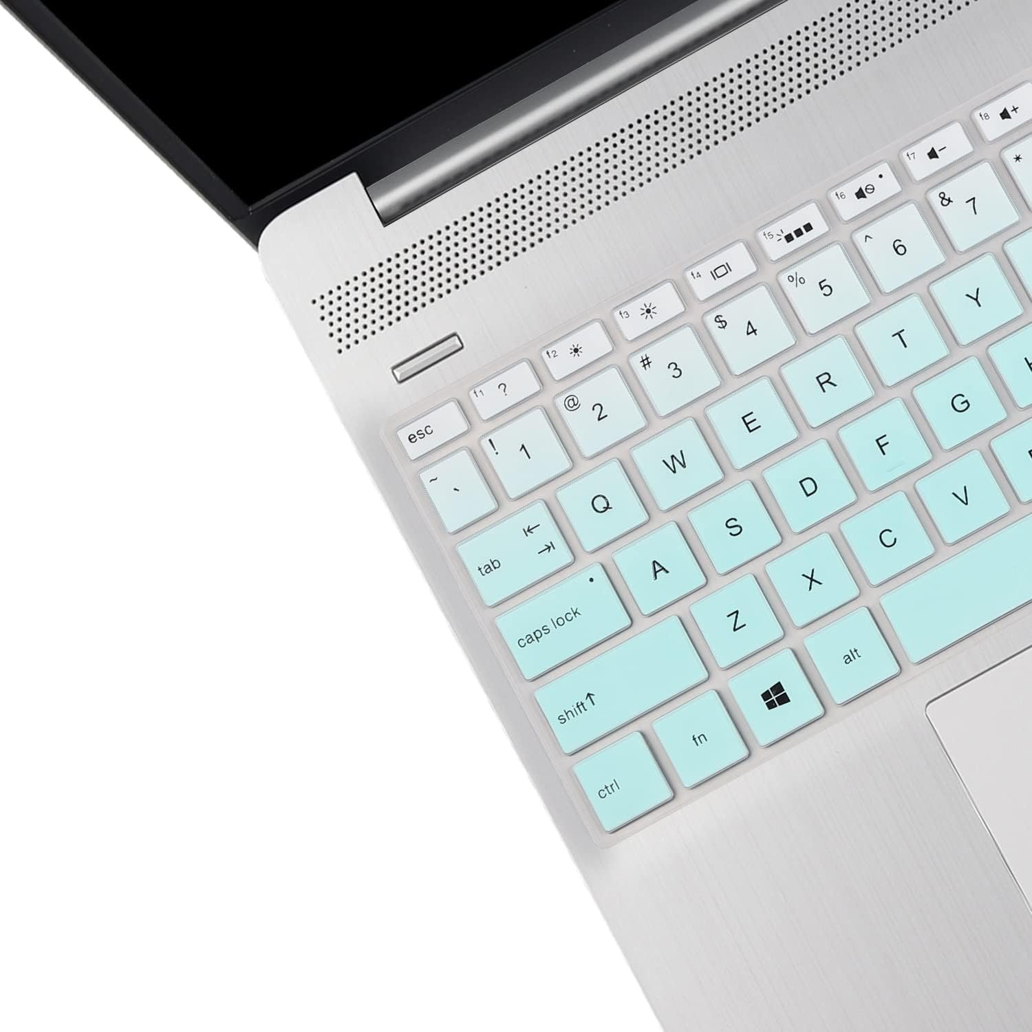 Keyboard Protector Silicone Skin Cover for HP 15 Thin & Light 15.6-inches FHD Laptop Laptop (15s-gr0010au) - GR Mint - Image 3