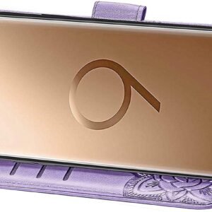 Perkie Butterfly Design for OnePlus Nord CE4 Lite 5G Leather Embossing Wallet Flip Case Kick Stand Magnetic Closure Flip Cover for OnePlus Nord CE4 Lite 5G (Purple)
