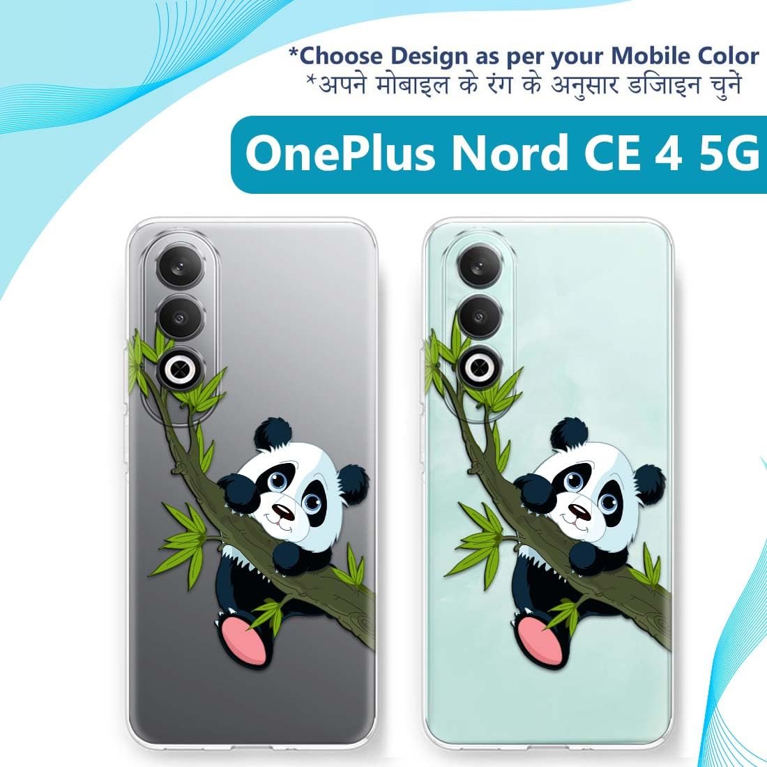Fashionury Designer Soft Back Cover for OnePlus Nord CE 4 5G | Back Case Compatible for OnePlus Nord CE4 5G -D0028 - Image 3