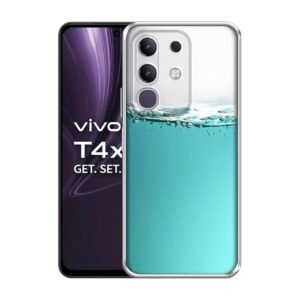 Amazon Brand-Solimo Half Fill Printed Silicon Soft TPU Back Case Cover for Vivo T4x 5G / Y29 4G / Y31 Pro 5G / iQOO Z10x 5G