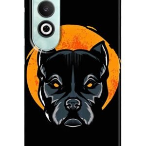 Printed Hard Back Case Cover for OnePlus Nord CE4 5G Back Cover (Fearless Dog) -170225(FA)