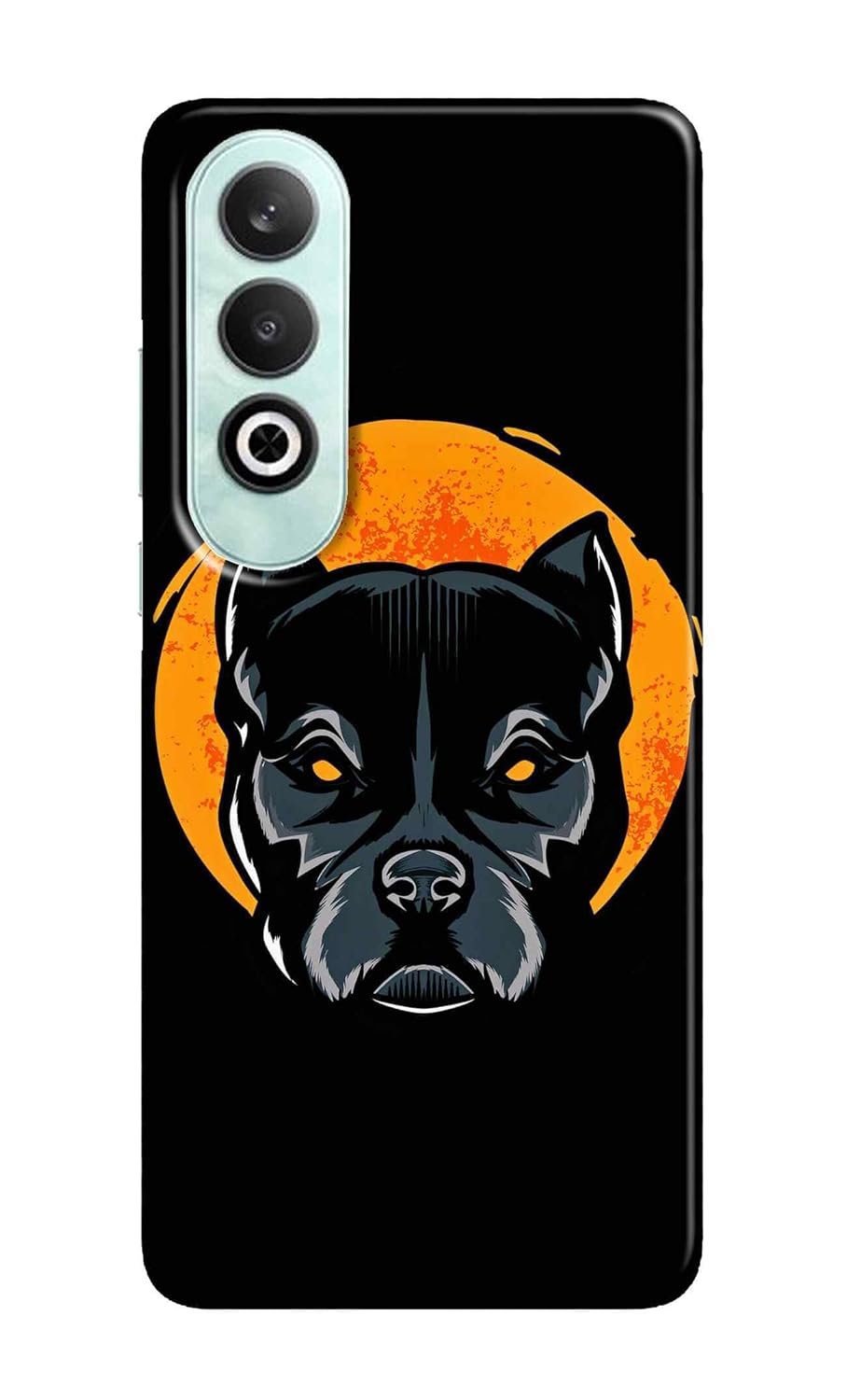 Printed Hard Back Case Cover for OnePlus Nord CE4 5G Back Cover (Fearless Dog) -170225(FA)