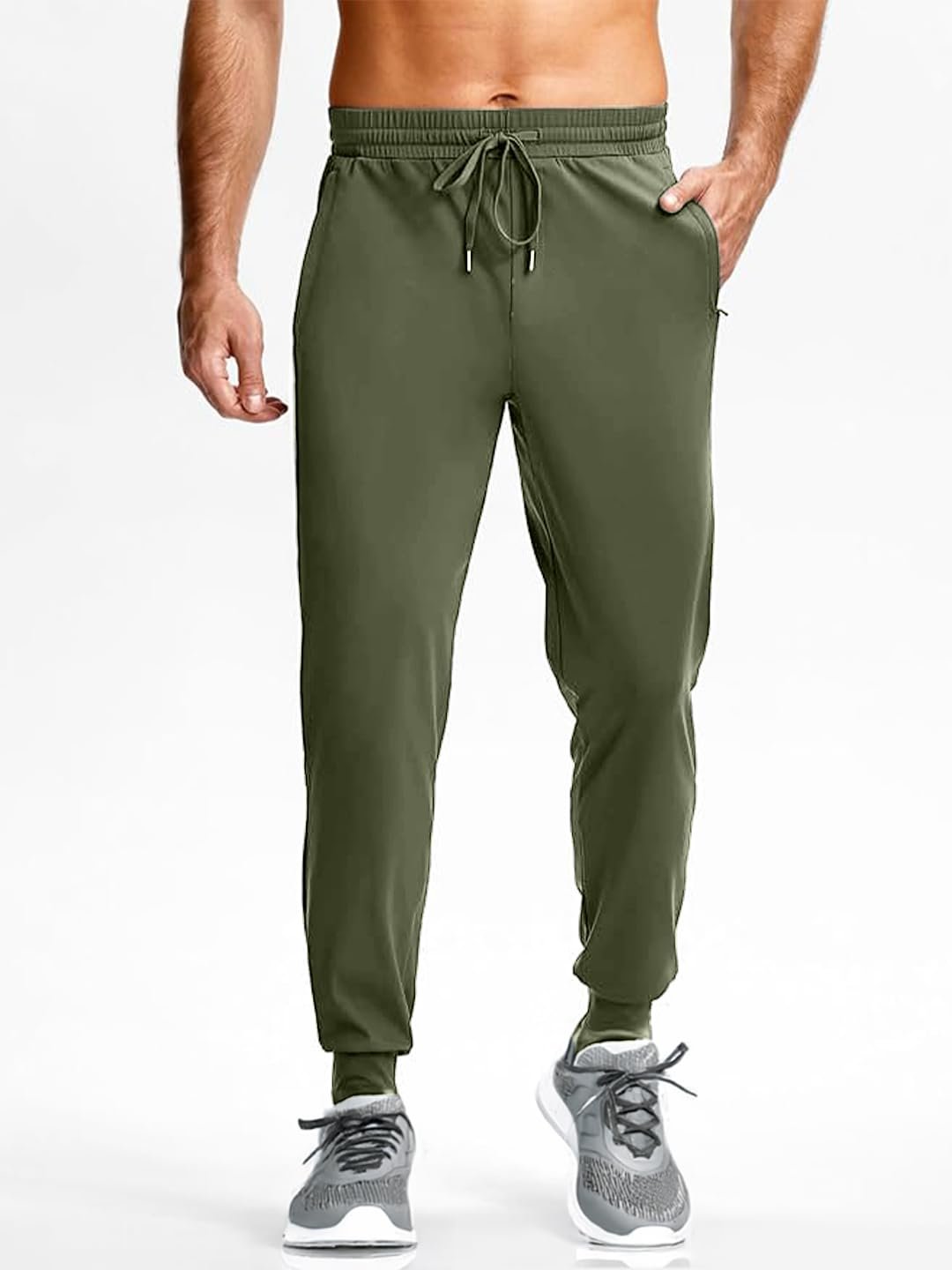 NOBERO Men's Regular Fit Mid Rise Joggers - Image 8