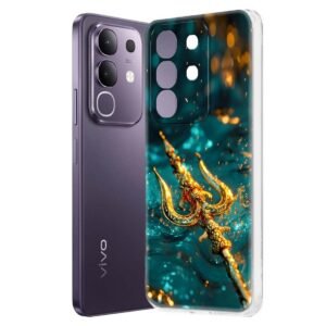 Designer Soft Back Cover Case Compatible for Vivo T4x 5G, Printed,Transparent,Flexible, Silicon for Vivo T4x 5G -D2160