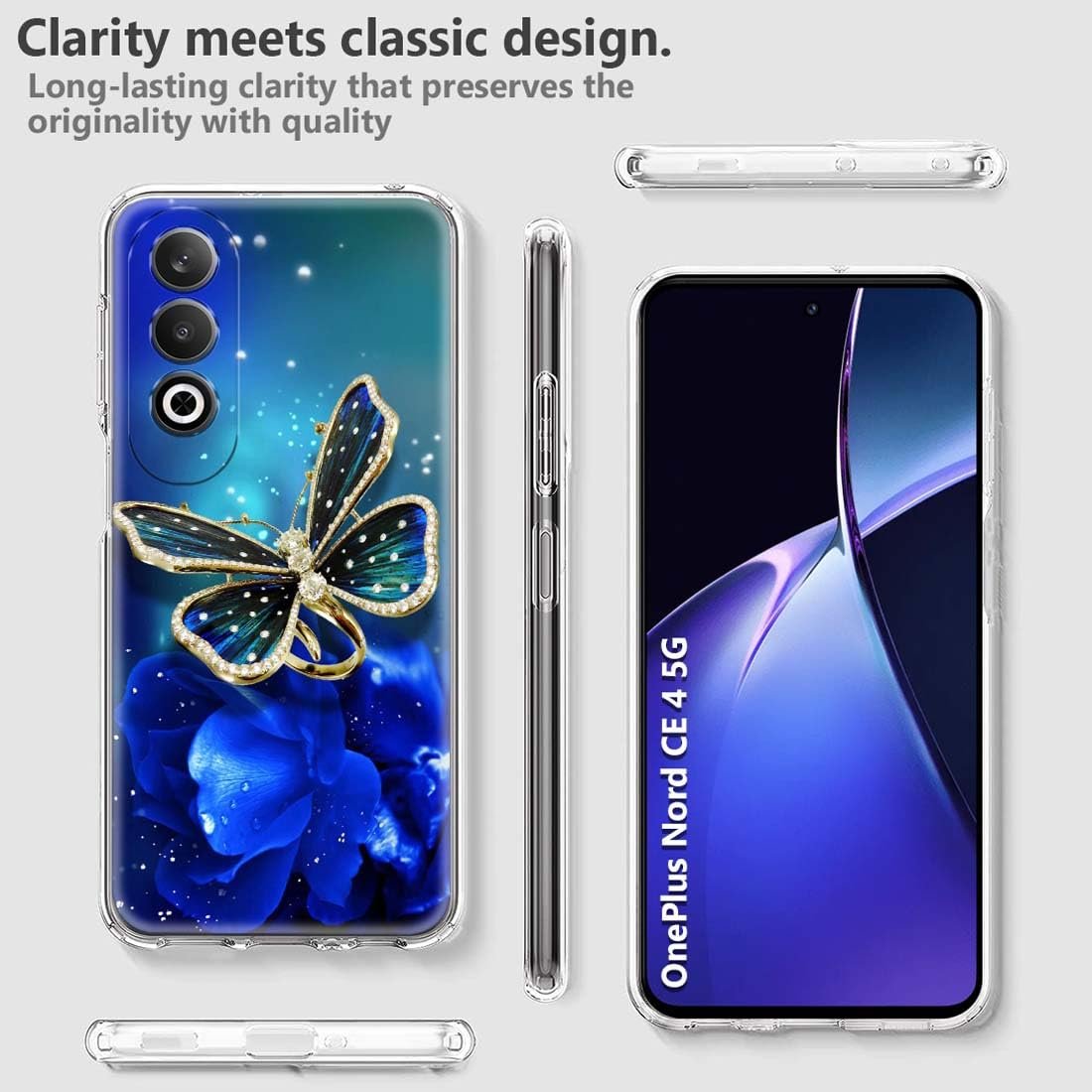 Fashionury Silicone OnePlus Nord CE 4 5G Designer Printed Back Case Cover for OnePlus Nord CE4 5G -D0029 - Image 3