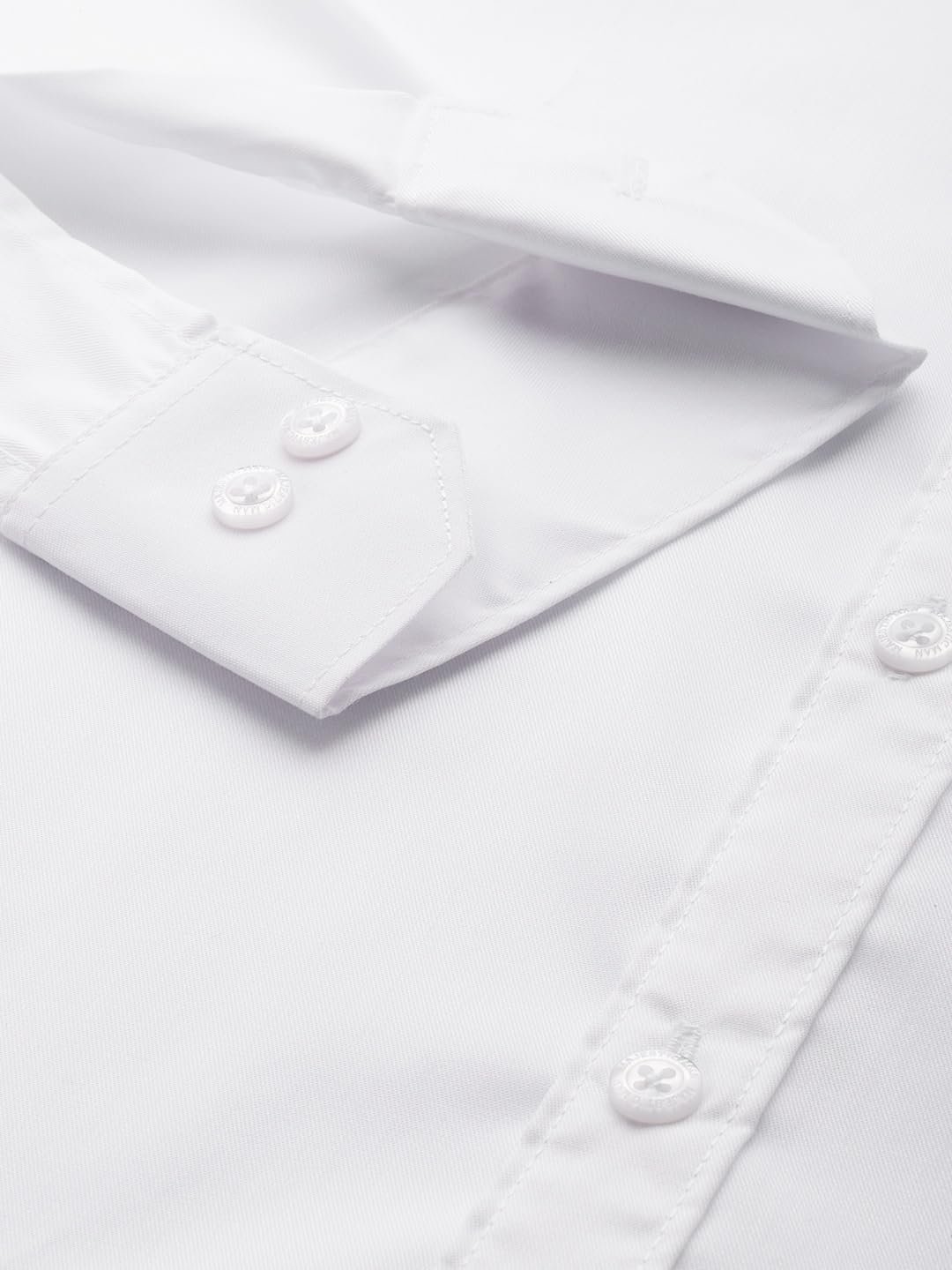 Majestic Man Men's Cotton Slim Fit Solid Casual Shirt - Image 7