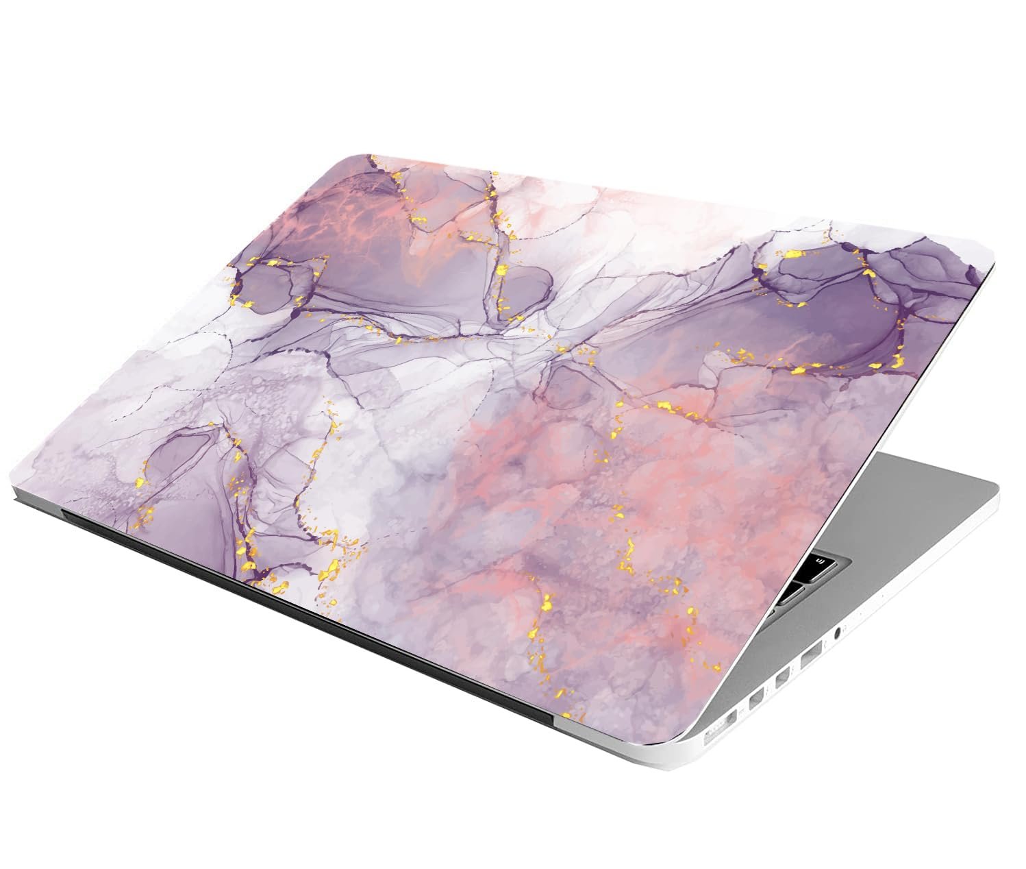 Laptop Skin Stickers Bubble-Free HD Quality Sticker for Laptops Upto 15.6" Compatible with Apple/Dell/HP/Lenovo/Acer/Asus/Sony (Dustproof|Waterproof|Scratchproof|Reusable) - PK MARBLE1