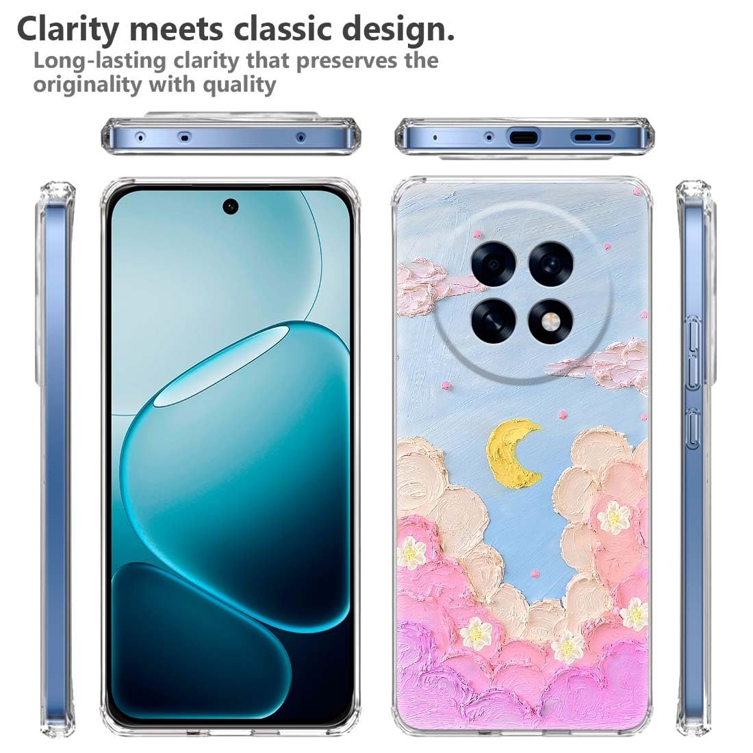 Soft Silicon Printed Designer Mobile Back Cover for Oppo F31 Pro Plus 5G -D1172 - Image 4