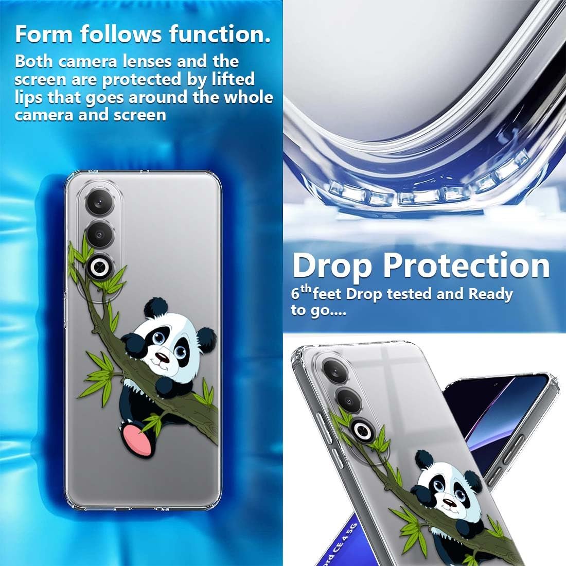Fashionury Designer Soft Back Cover for OnePlus Nord CE 4 5G | Back Case Compatible for OnePlus Nord CE4 5G -D0028 - Image 2