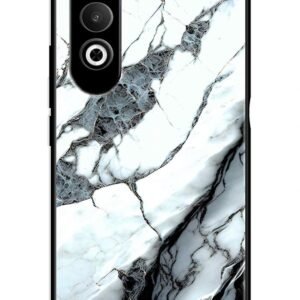 Metal TPU Printed Back Cover for OnePlus Nord CE4 5G (Marble Design -K1) 360 Degree Protection | Camera Protection -25092024(AM)