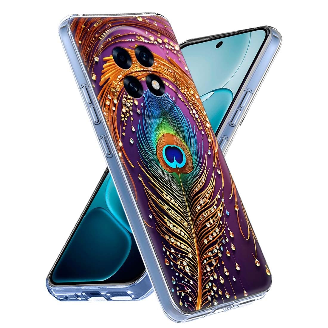 Fashionury Back Case for Oppo F31 Pro Plus 5G, Print Silicone Stylish Back Cover Case for Oppo F31 Pro Plus 5G -D3258 - Image 2