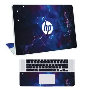 Pattern H3 Top+Wrist Pad Vinyl Laptop Skin/Sticker/Cover for 15 to 15.6 Inches Laptops Laminated-Removable-HD Quality Compatible for Hp.(15x10 Inches)