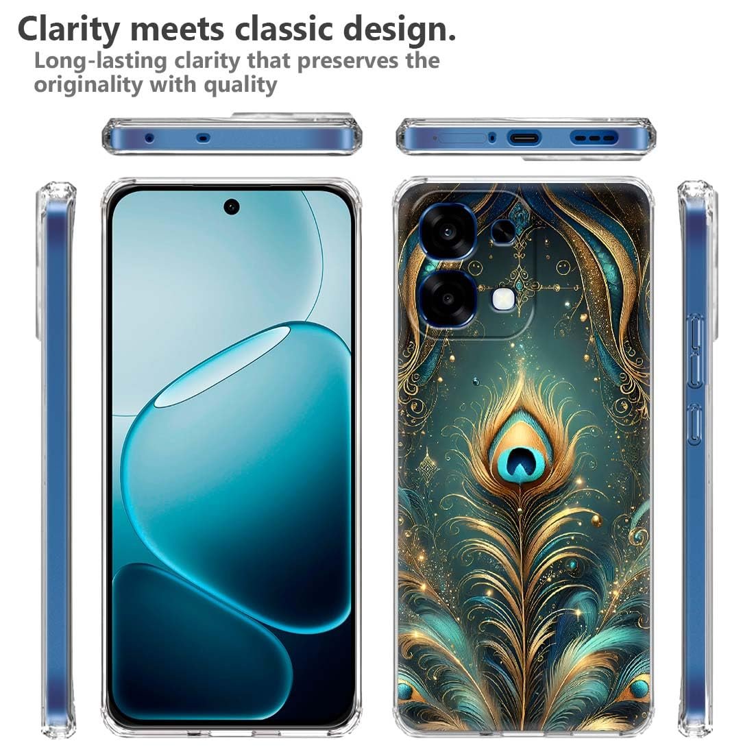 Designer Printed Soft Silicone Back Case Cover for Oppo F31 5G, Back Cover for Oppo F31 5G -D3227 - Image 4