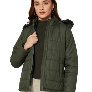 Amazon Brand – Symbol Women’s Quilted Jacket (Available in Plus Sizes)